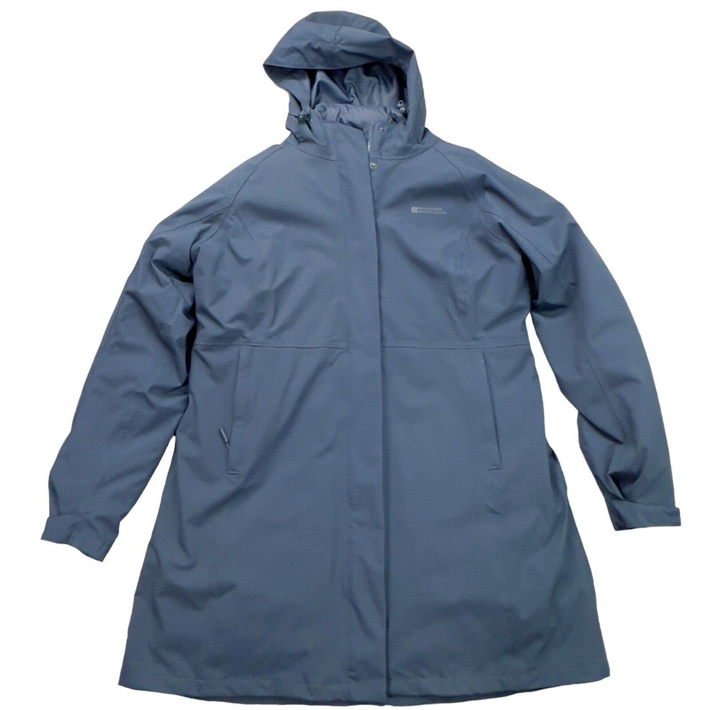 Mountain Warehouse Coat Jacket Womens Size 16 Extreme Black Puffer Lining - Picture 1 of 13